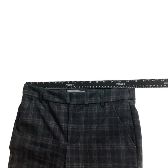 Wit And Wisdom Plaid Checkered Cropped Pant Size 6 Office Career - Picture 4 of 7